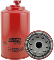 BALDWIN BF1329-SP Fuel/Water Separator Spin-on with Drain and Sensor Port