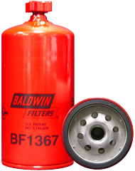 BALDWIN BF1367 Fuel/Water Separator Spin-on with Drain