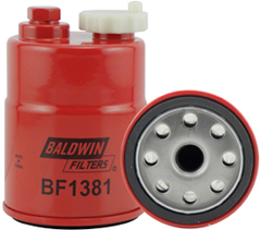 BALDWIN BF1381 Fuel/Water Separator Spin-on with Drain and Sensor Port