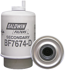 BALDWIN BF7674-D Secondary Fuel/Water Separator Element with Drain