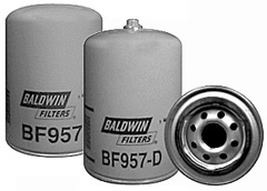 BALDWIN BF957-D Fuel Spin-on with Drain