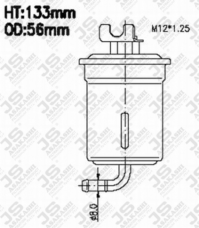 JS JN9109 Fuel Injector