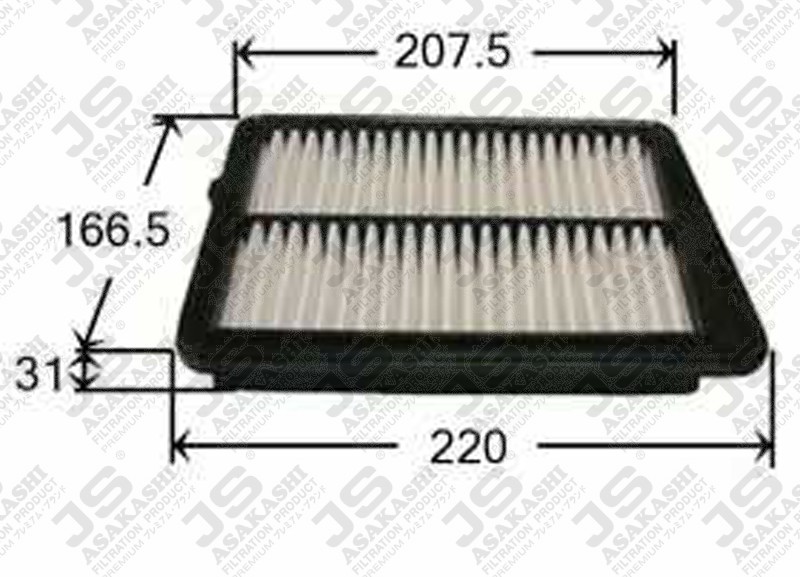 JS A748J Air Filter