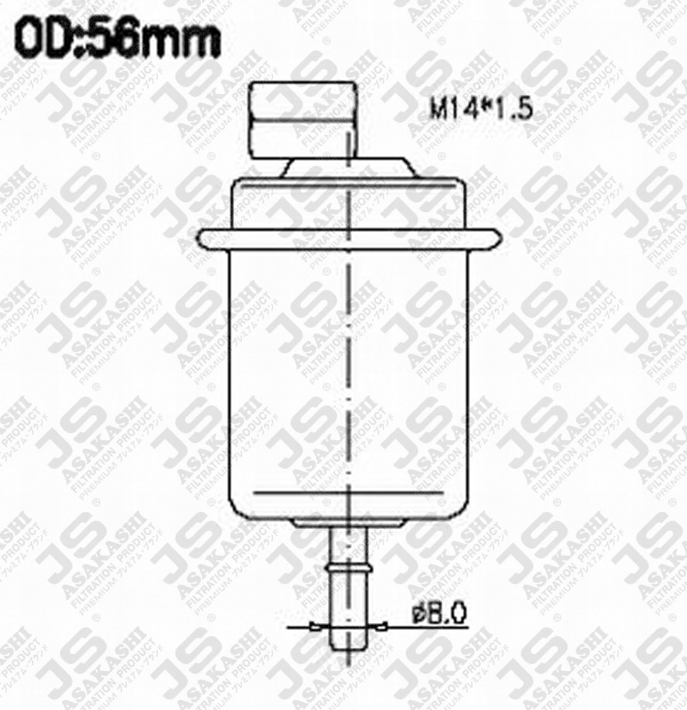 JS JN9206 Fuel Injector