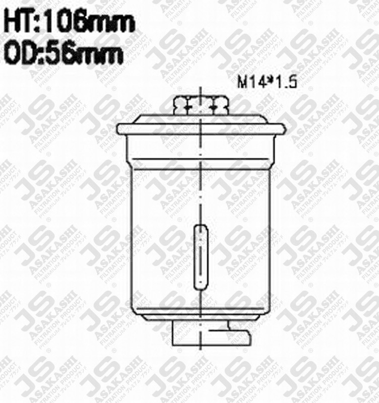 JS JN6200 Fuel Injector