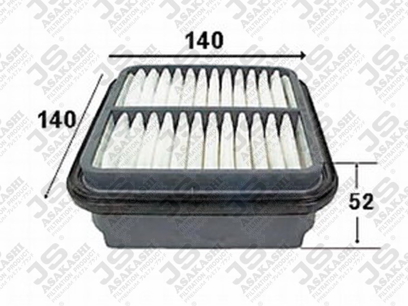 DAIHA 1780187216 Air Filter