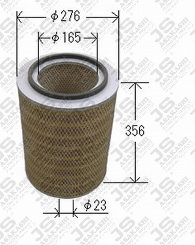 ISUZU 1142152290 Air Filter