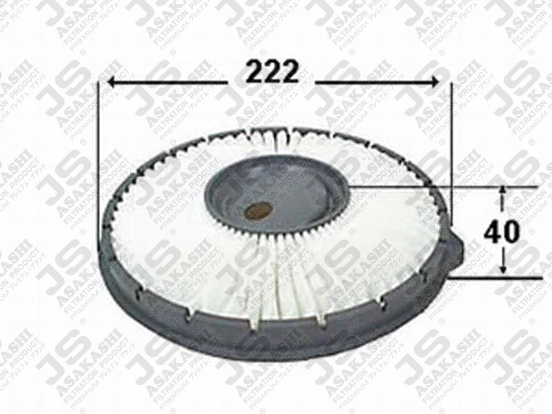 MITSUBISHI MD620172 Air Filter