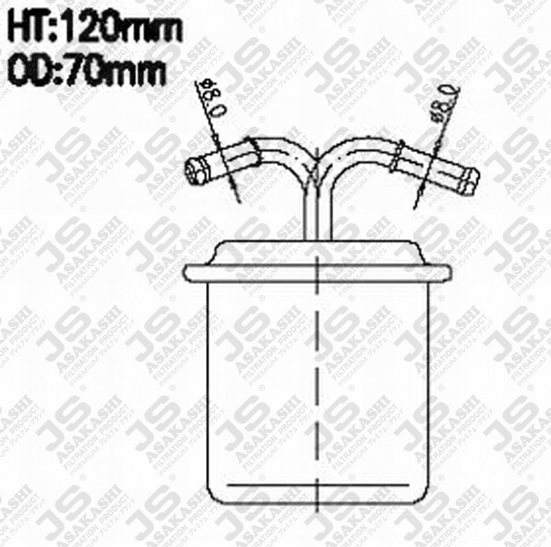 JS JN317J Fuel Injector