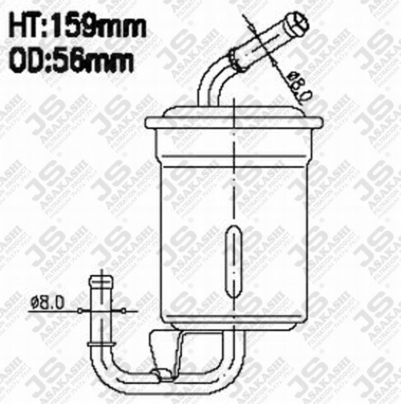 JS JN9071 Fuel Injector