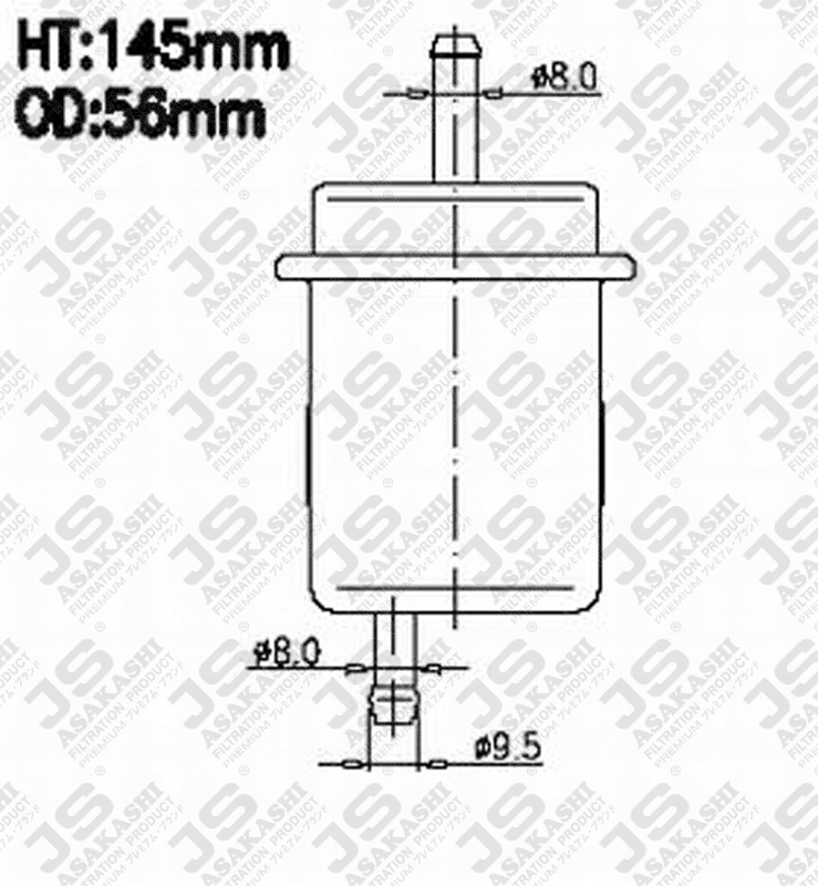 JS JN9096 Fuel Injector