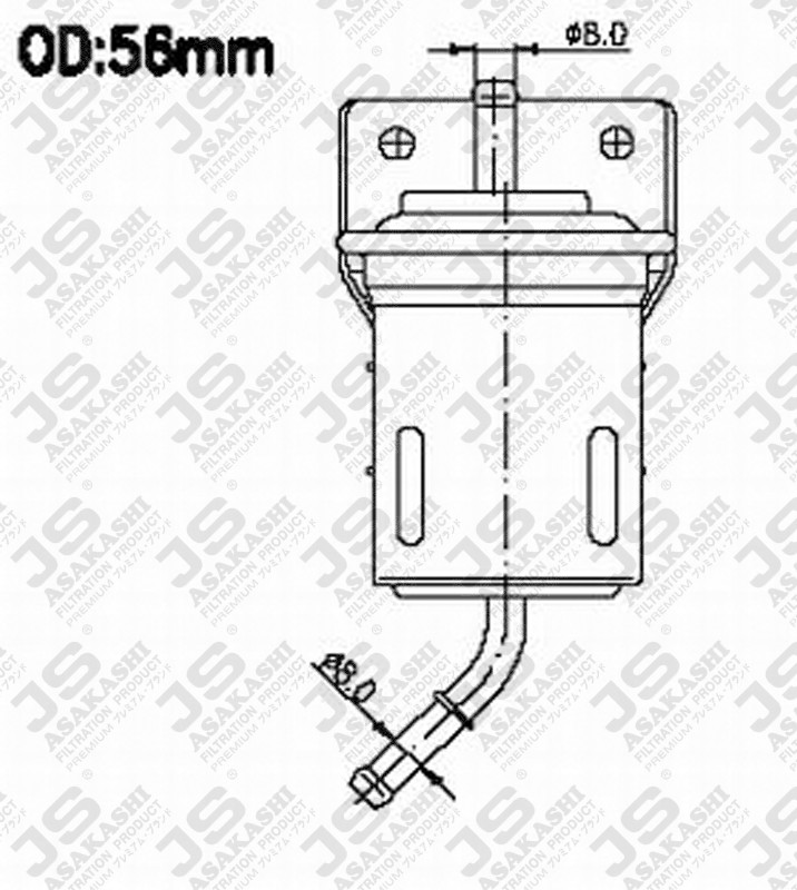 JS JN9117 Fuel Injector