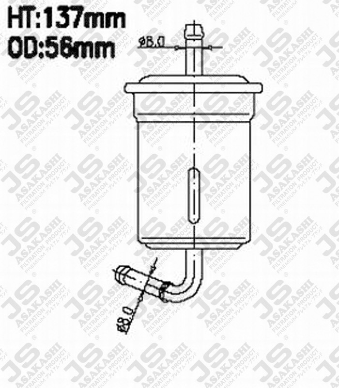 JS JN9069 Fuel Injector