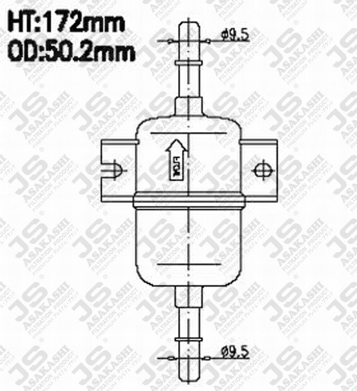 JS FS582J Fuel Injector