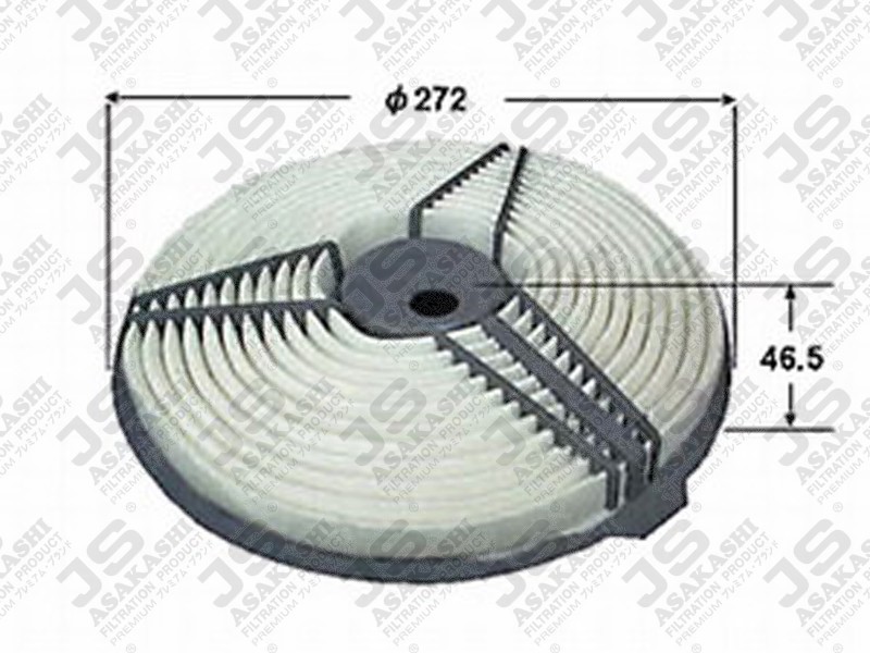 JS A165J Air Filter