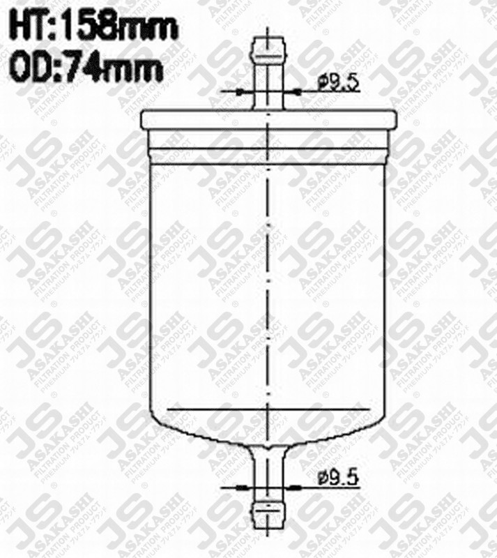 JS JB2072 Fuel Injector