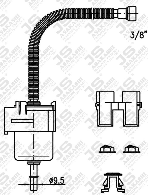 JS FS745J Fuel Injector