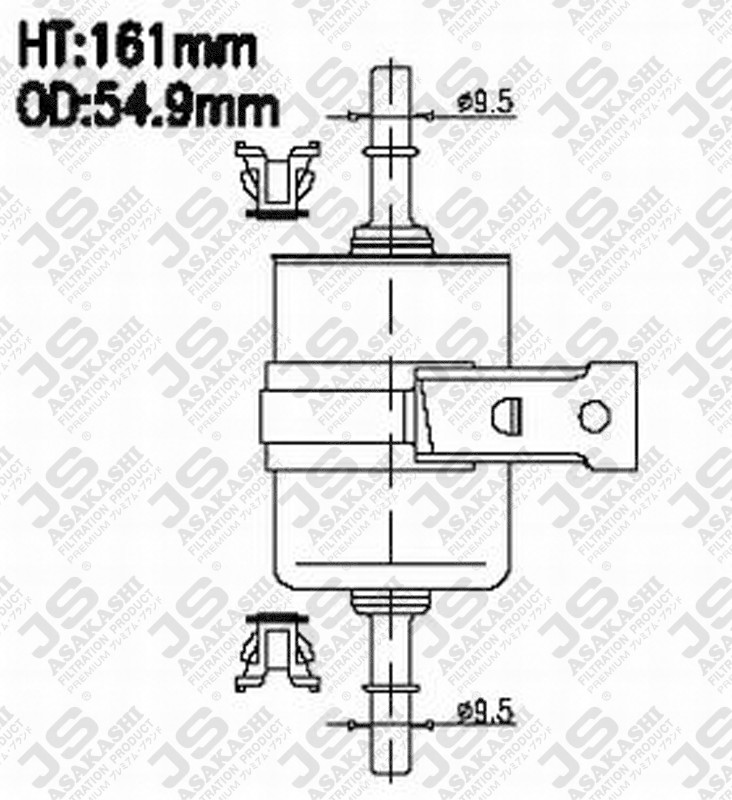 JS JG580L Fuel Injector