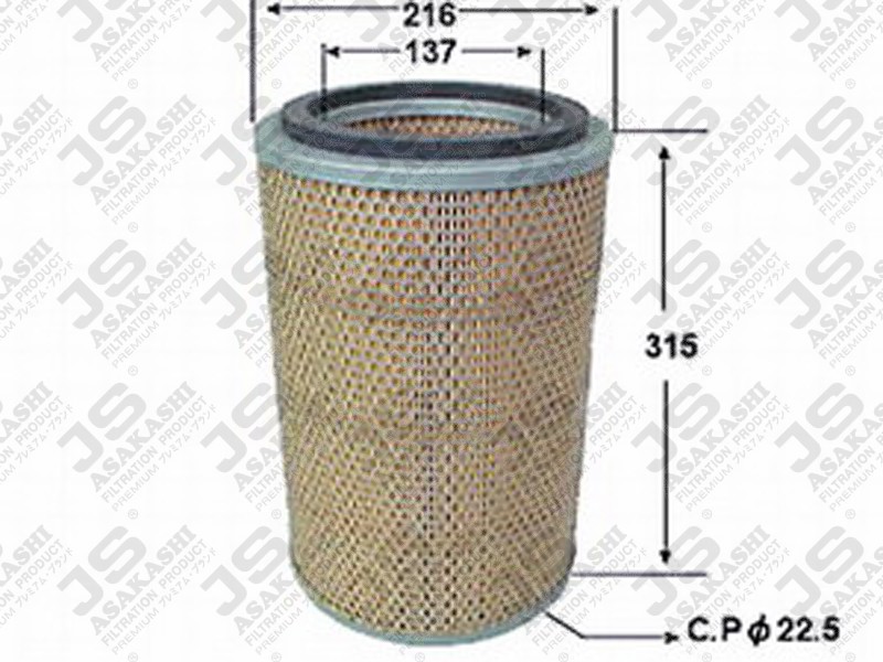 JS A610J Air Filter