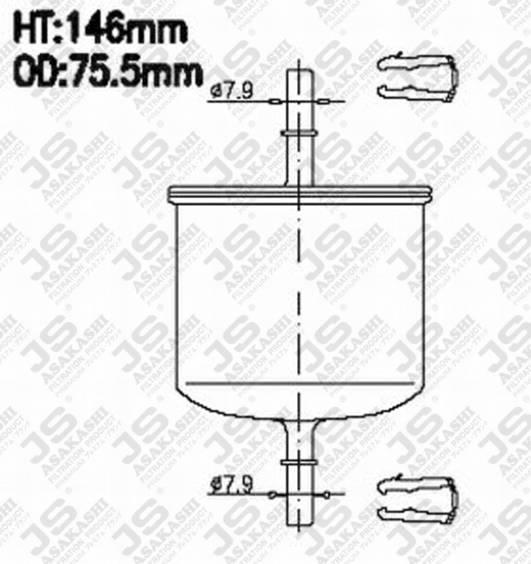 JS JF800M Fuel Injector