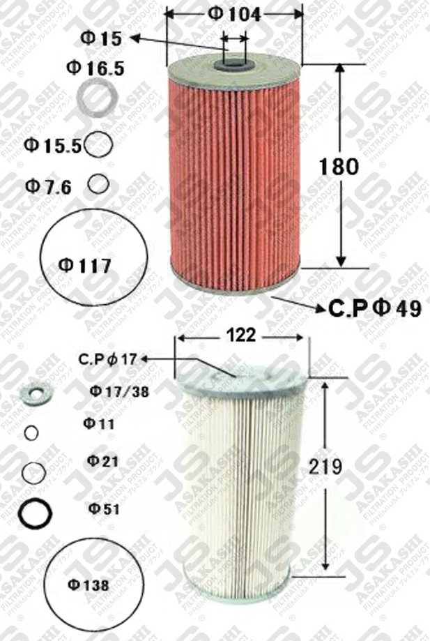 JS O623SET Oil