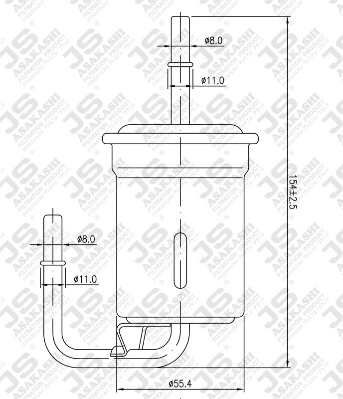 JS JN9119 Fuel Injector