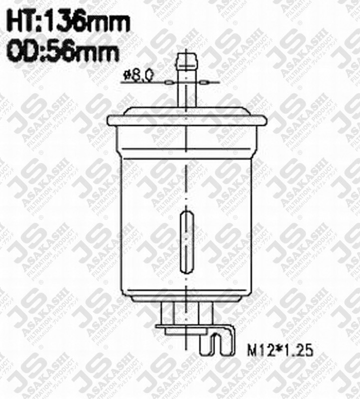 JS JN9046 Fuel Injector