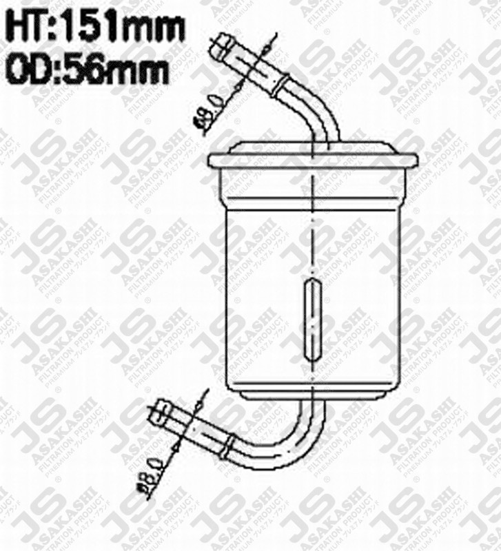 JS JN9059 Fuel Injector