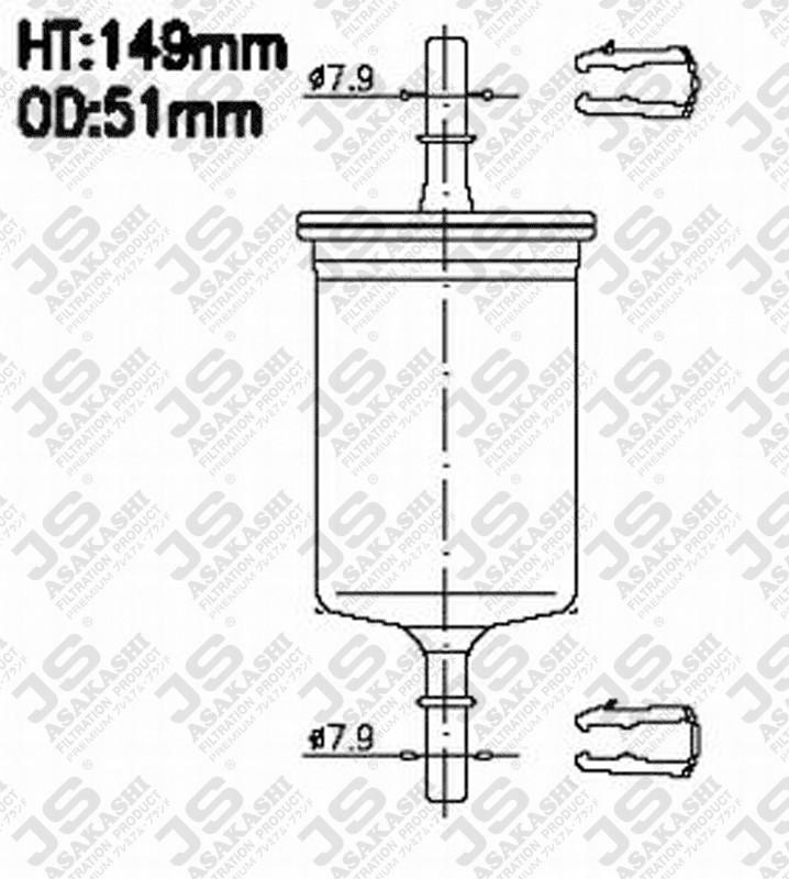 JS FS862M Fuel Injector