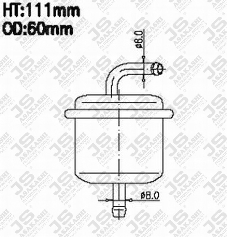 JS JN7296 Fuel Injector