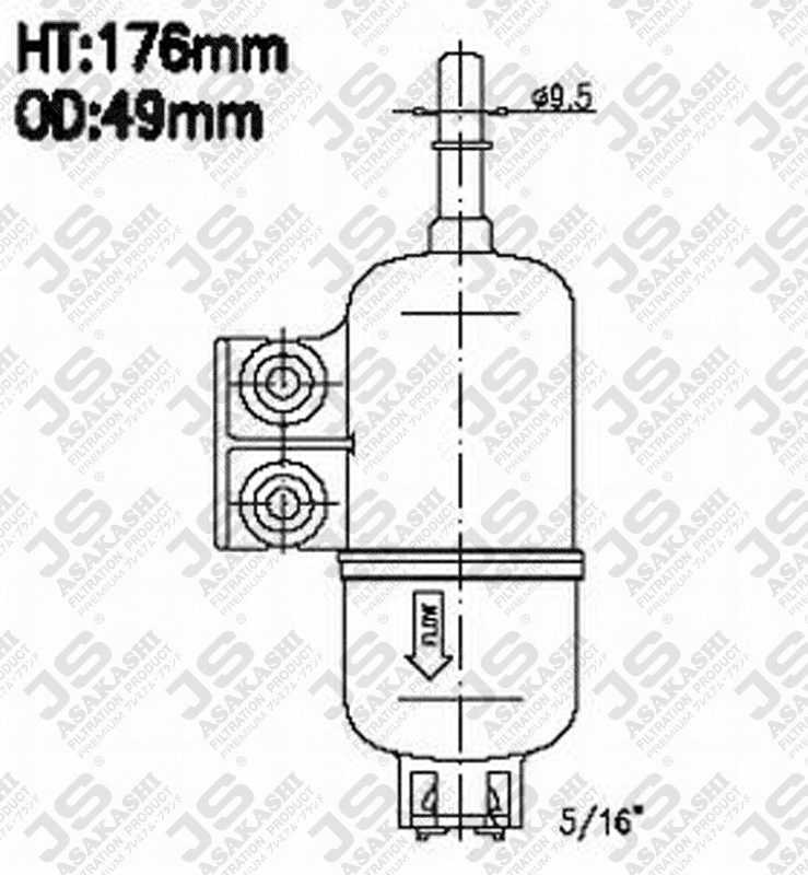 JS JN7003 Fuel Injector