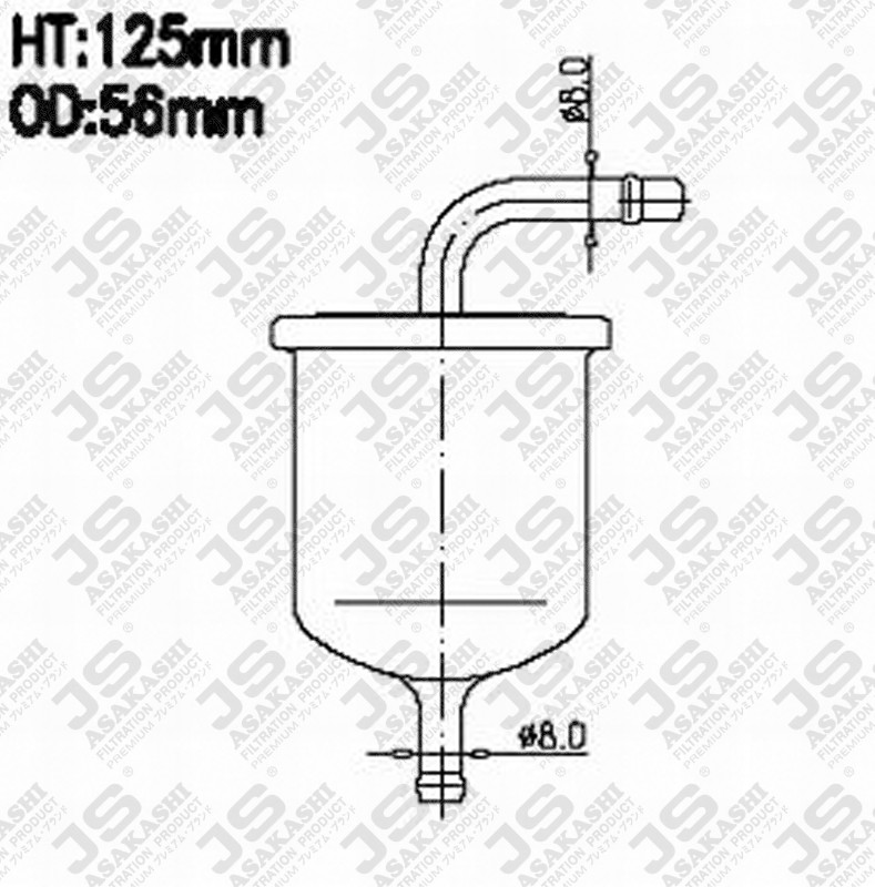 JS JN312J Fuel Injector