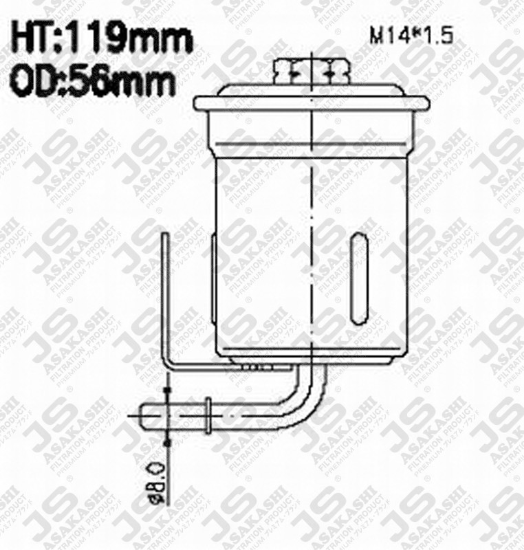 JS JN9120 Fuel Injector