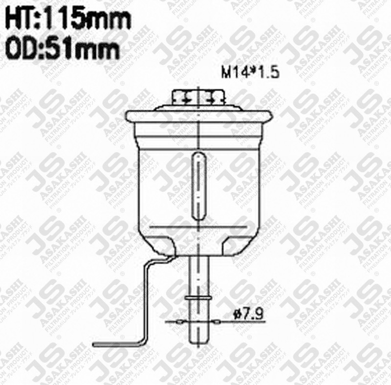 JS JN3204 Fuel Injector