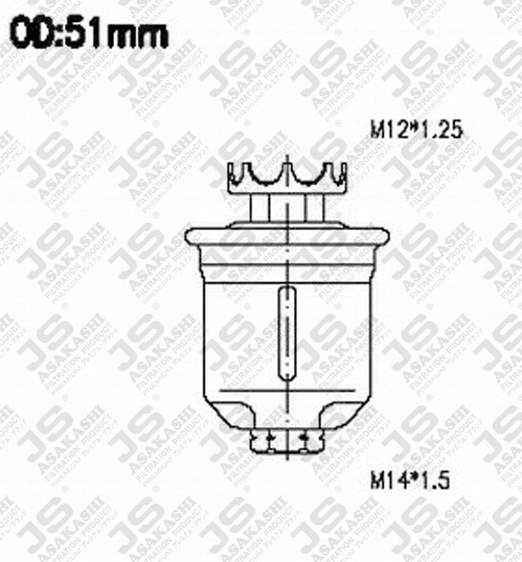 JS JN3210U Fuel Injector