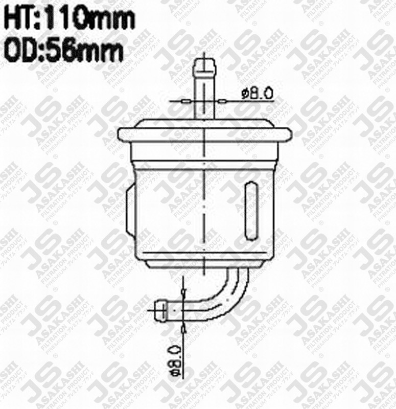 JS JN7004 Fuel Injector