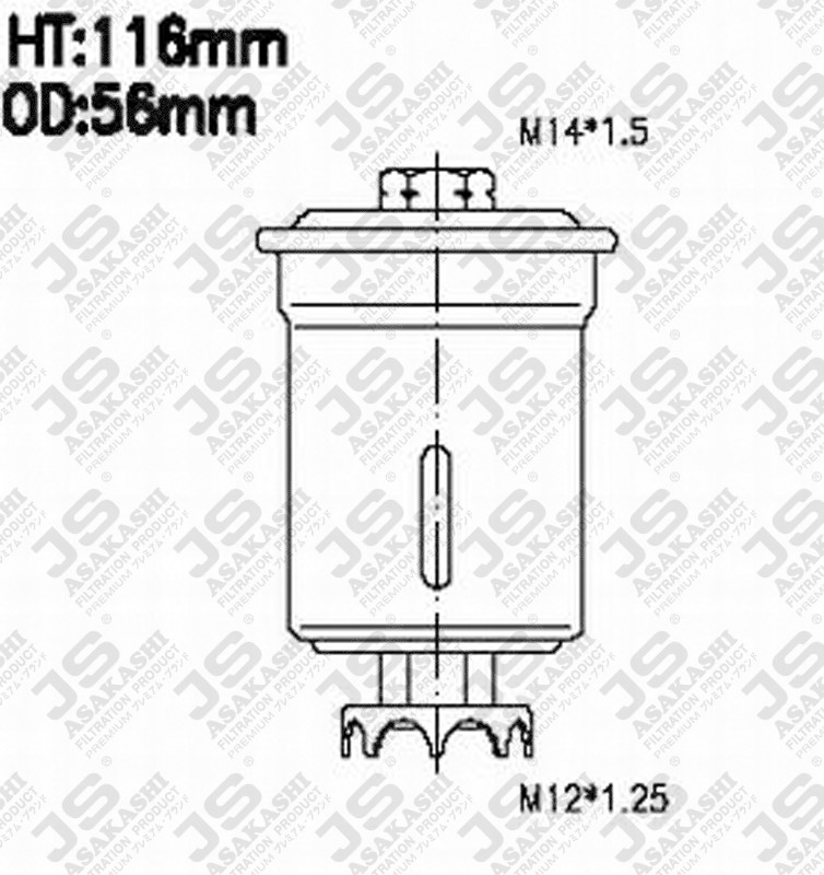 JS JN6002U Fuel Injector