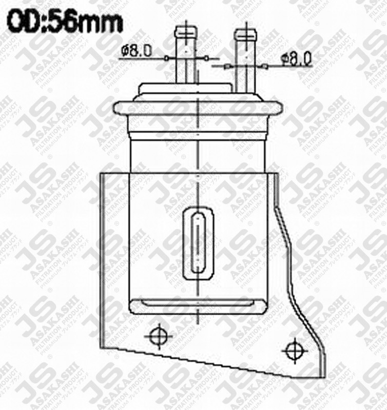 JS JN9080 Fuel Injector