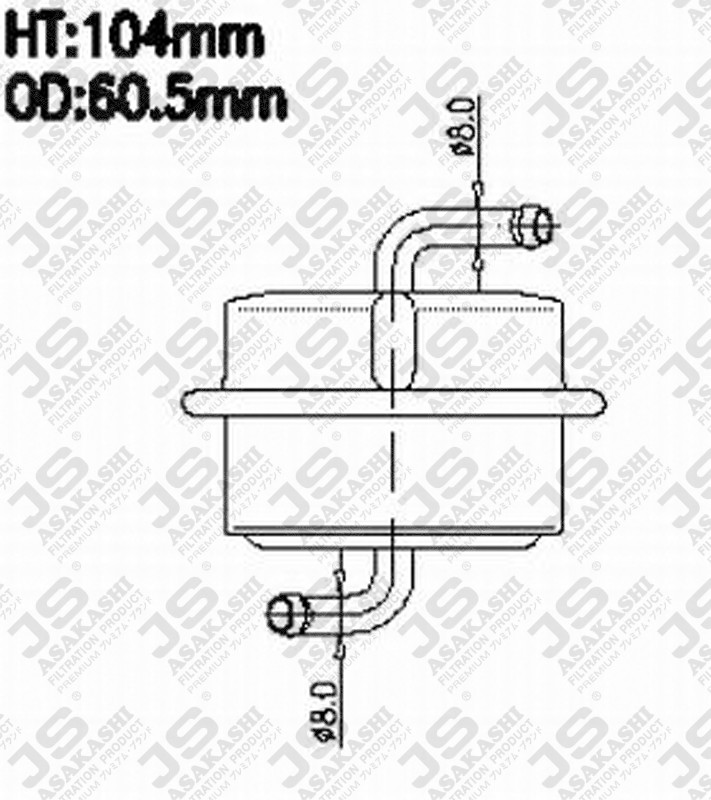 JS JN7095 Fuel Injector