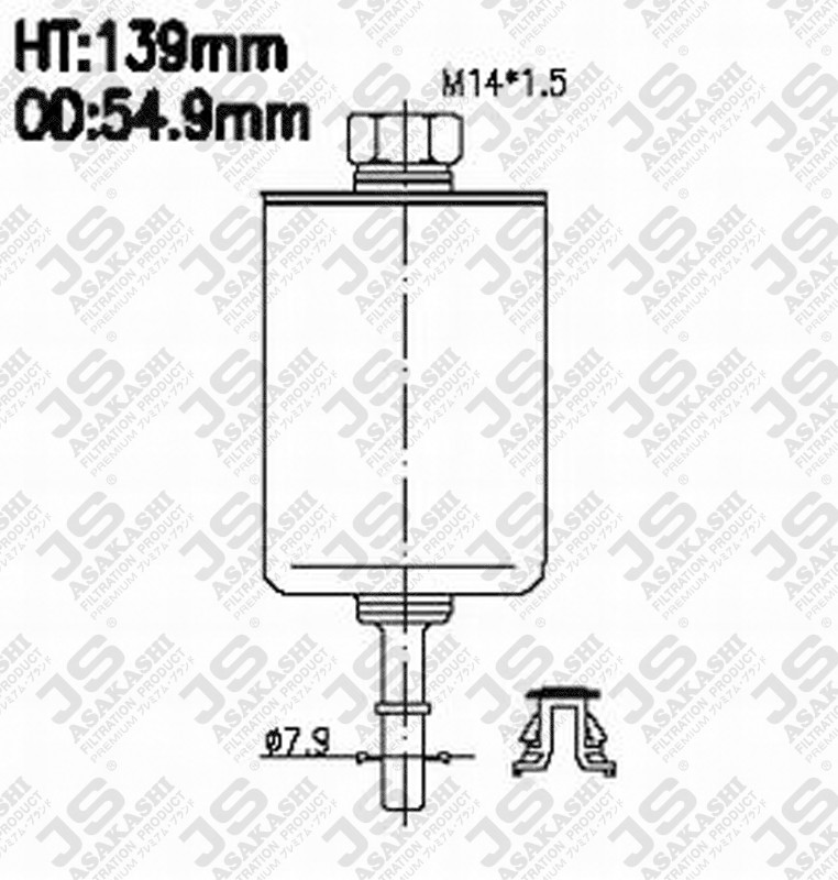 JS JG644J Fuel Injector