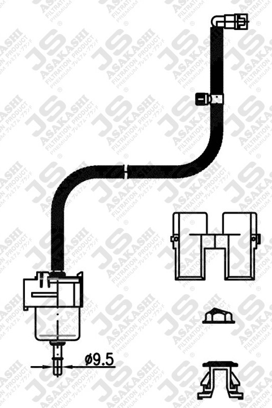 JS FS746J Fuel Injector