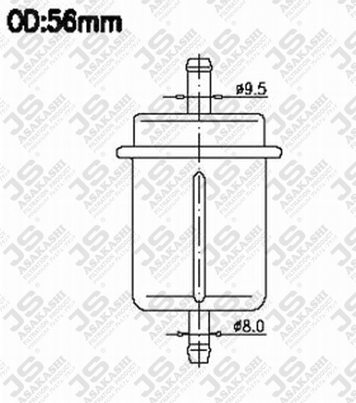 JS JN9085 Fuel Injector