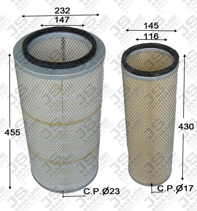 SAKURA A5662SET Air Filter