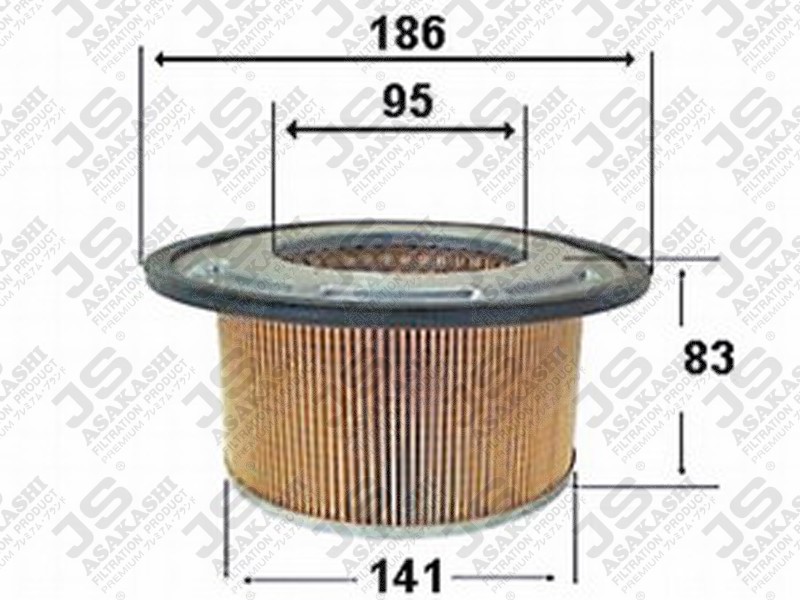 DAIHA 1780187513 Air Filter