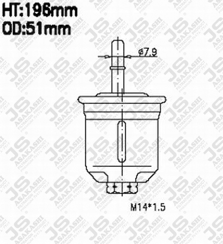 JS JN3202 Fuel Injector