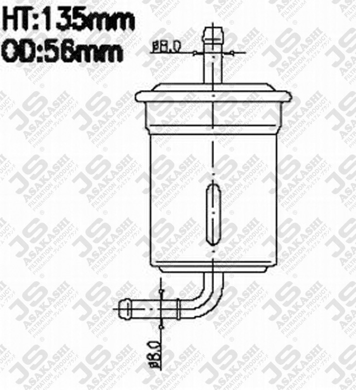 JS JN9058 Fuel Injector