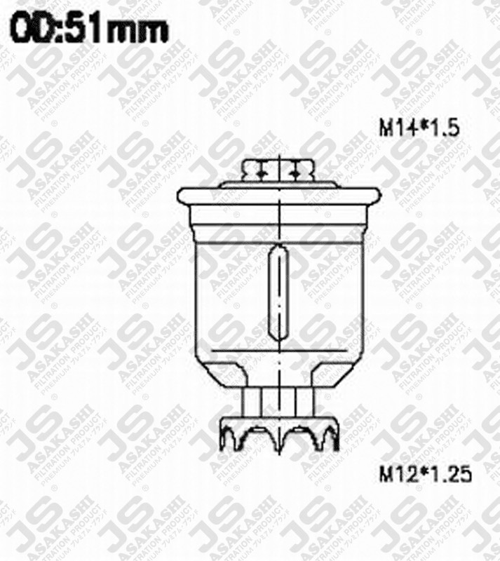 JS JN3209U Fuel Injector