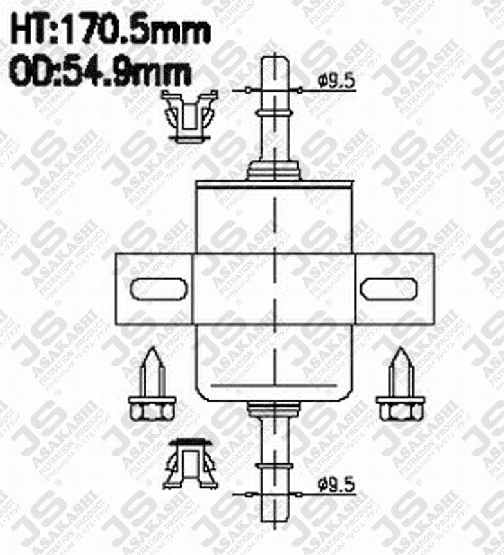 JS JG611U Fuel Injector