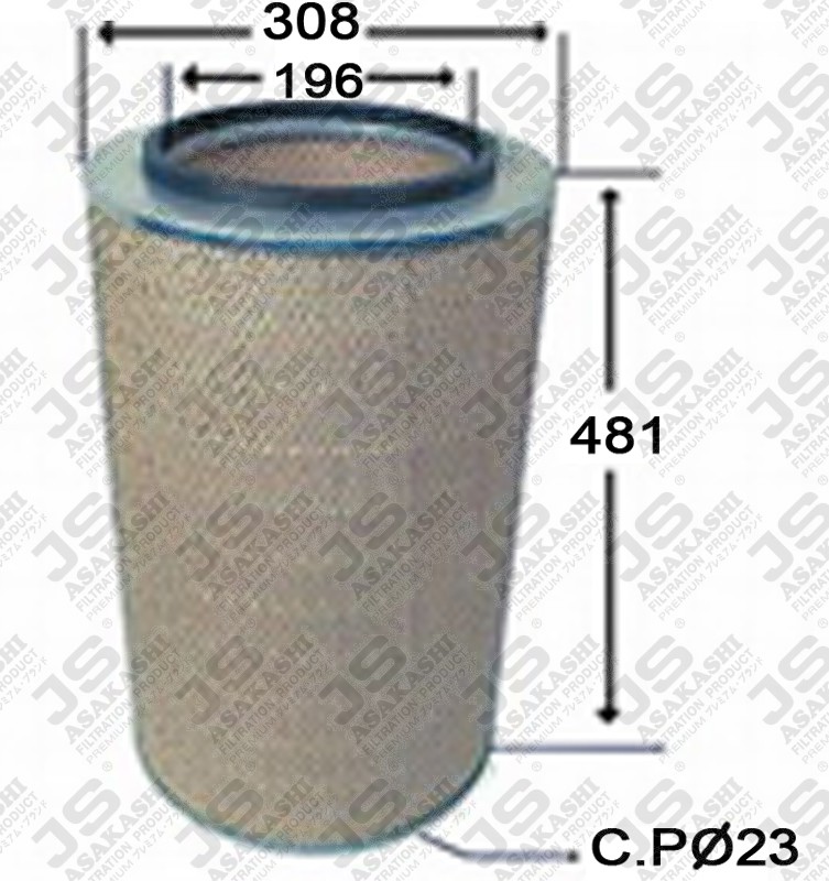 JS A572J Air Filter