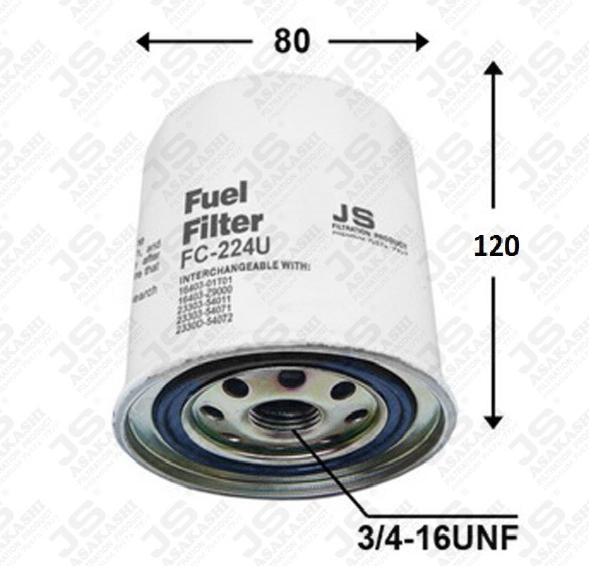 JS FC224J Fuel